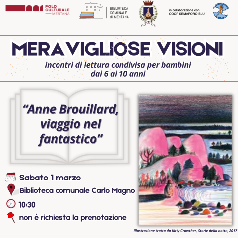 Locandina Meravigliose visioni 1 marzo 2025 Locandina Meravigliose visioni 1 marzo 2025