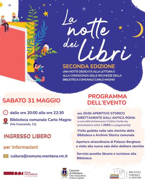 Locandina La notte dei libri