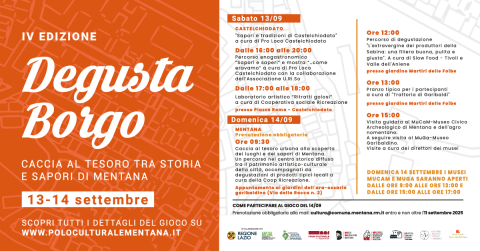 Programma DegustaBorgo 2025 Programma DegustaBorgo 2025