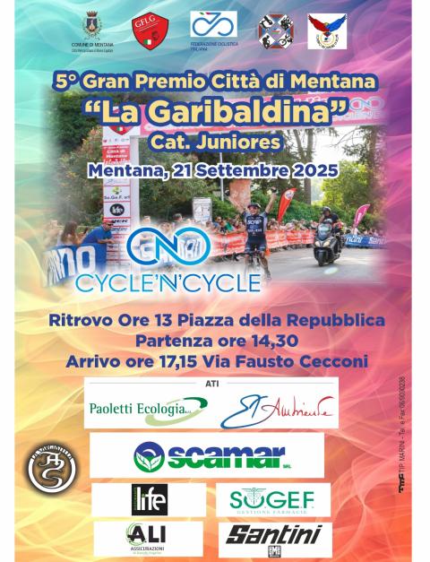 Locandina La Garibaldina 2025