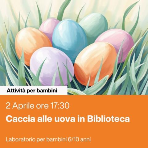 Locandina Caccia alle uova di Pasqua 2026