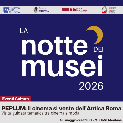 Locandina Notte dei musei 23 maggio