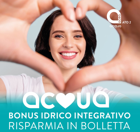 Locandina bonus idrico 2026