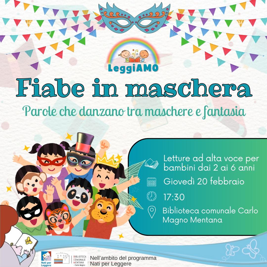 Locandina Fiabe in maschera