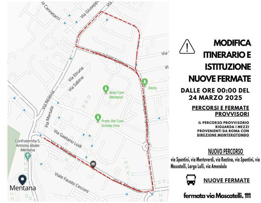 Immagine itinerario COTRAL