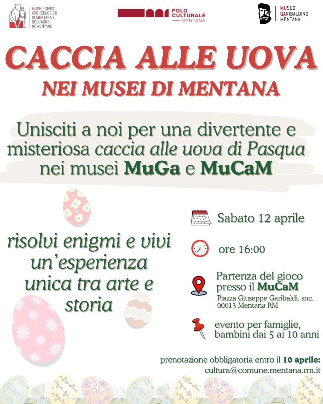 Locandina Caccia alle uova 12 aprile 2025
