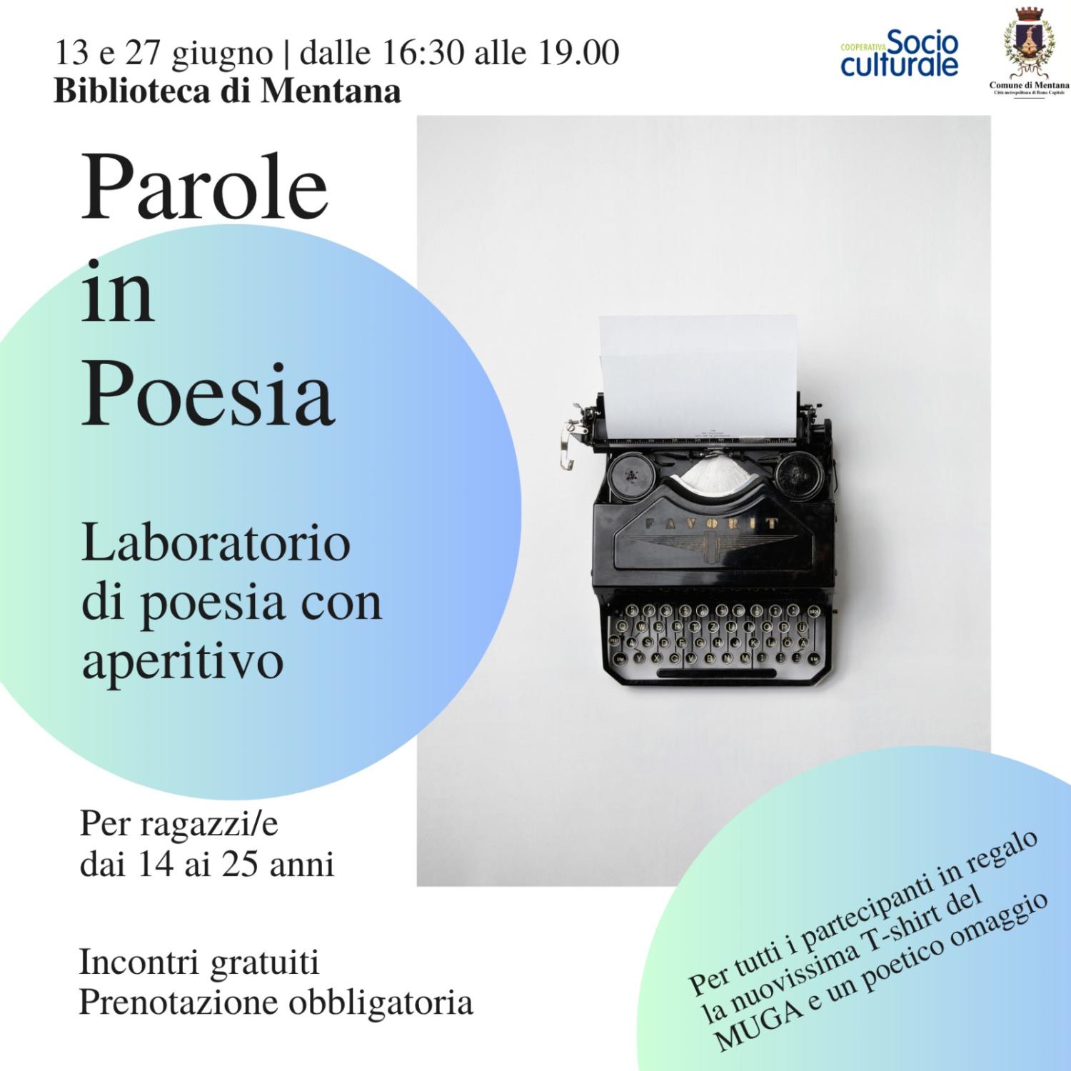 Locandina Parole in poesia