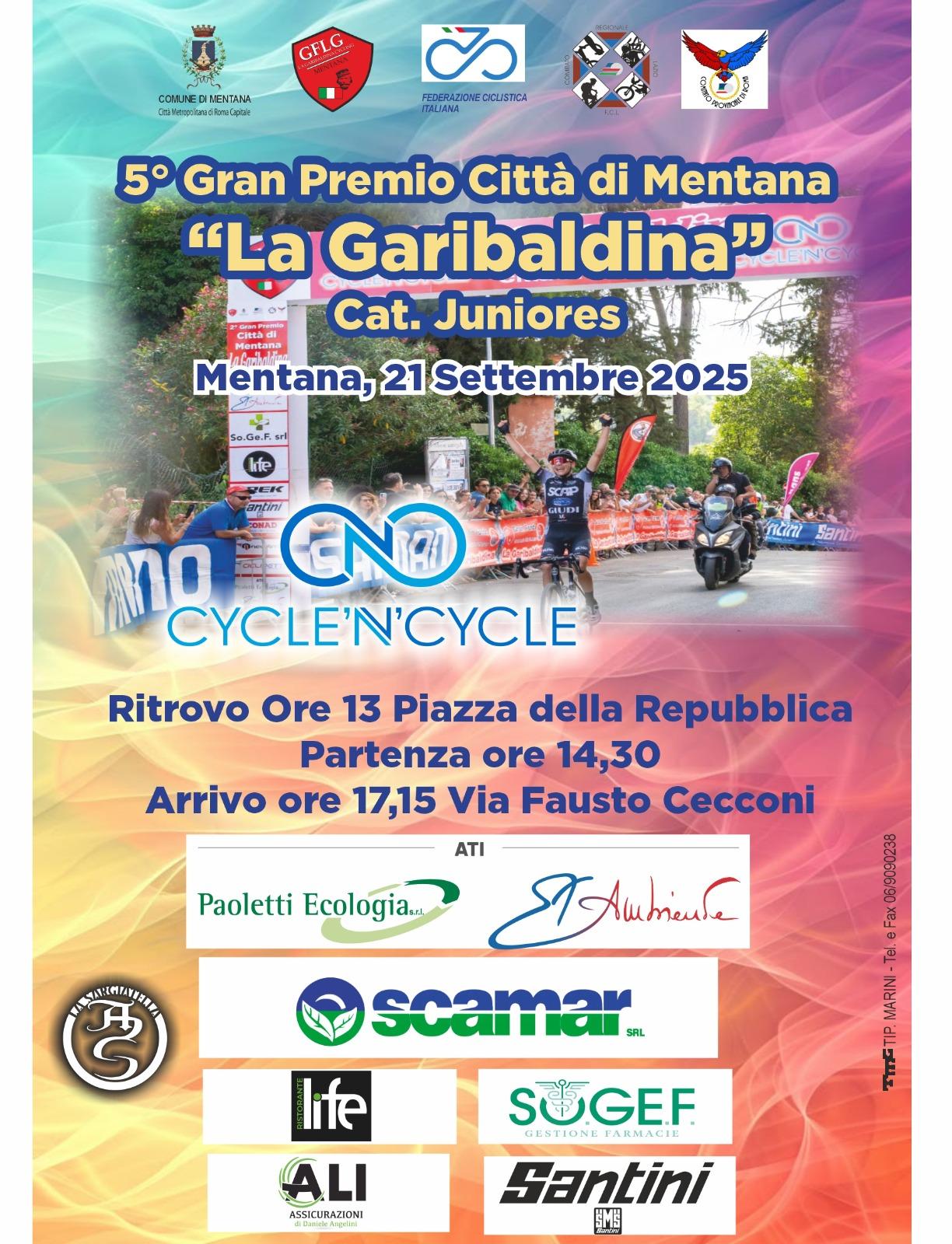 Locandina La Garibaldina 2025