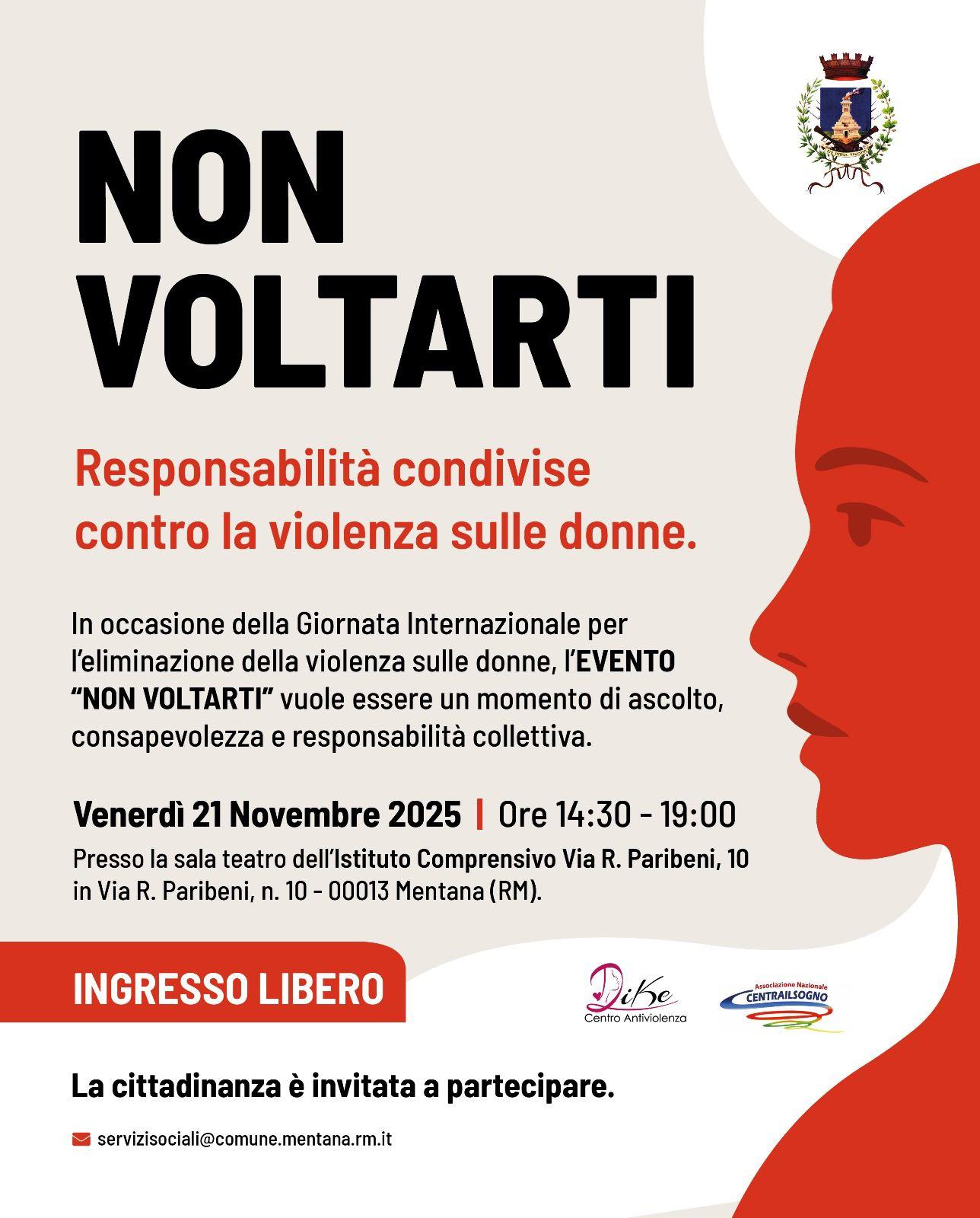 Locandina Non Voltarti 2025