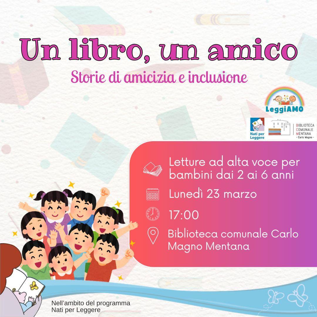 Locandina Un libro, un amico